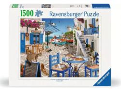 RAVENSBURGER CASSE-TÊTE 1500 PIÈCES - LES CHATS DE MYKONOS #12001450